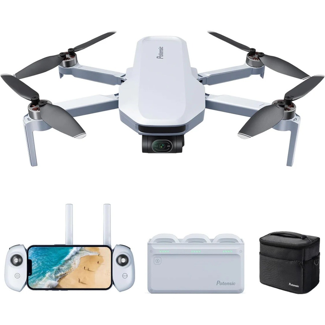 Dron Potensic ATOM Fly More Combo GPS + 6kms +12MP +Video 4K Dron Potensic ATOM Fly More Combo GPS + 6kms +12MP +Video 4K