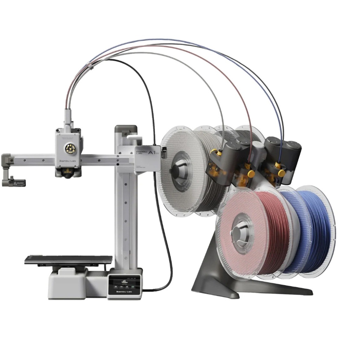 Impresora 3D Bambu Lab A1 Mini Combo con AMS Lite -4 colores