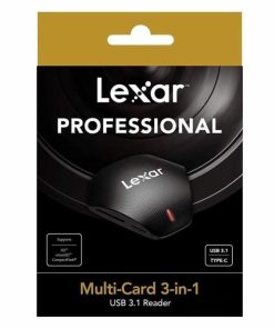 Lector Lexar Multi-Card 3 en 1 SD/microSD USB 3.1 RW500
