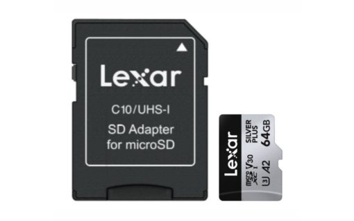 Memoria microSDXC Lexar Pro 64GB Silver Plus - 205 MB/s
