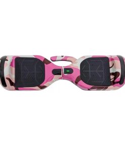 Patineta Eléctrica Hoverboard BT c/Rodilleras Rosa Camuflado