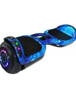 Patineta Eléctrica Hoverboard BT c/Rodilleras -Azul Nebulosa