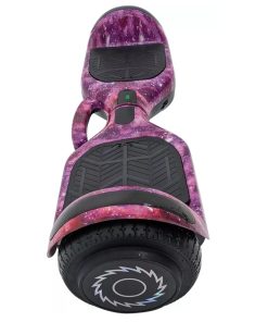 Patineta Eléctrica Hoverboard BT c/Rodilleras -Rosa Nebulosa