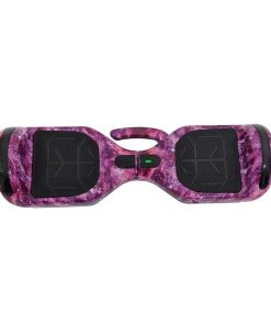 Patineta Eléctrica Hoverboard BT c/Rodilleras -Rosa Nebulosa