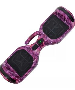 Patineta Eléctrica Hoverboard BT c/Rodilleras -Rosa Nebulosa