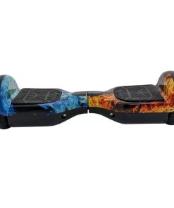 Patineta Eléctrica Hoverboard BT c/Rodilleras - Azul Naranja