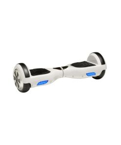 Patineta Eléctrica Hoverboard Bluetooth c/Rodilleras Blanco
