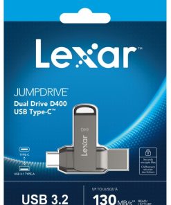 Pendrive Lexar 64GB JumpDrive Dual Drive D400 USB 3.2