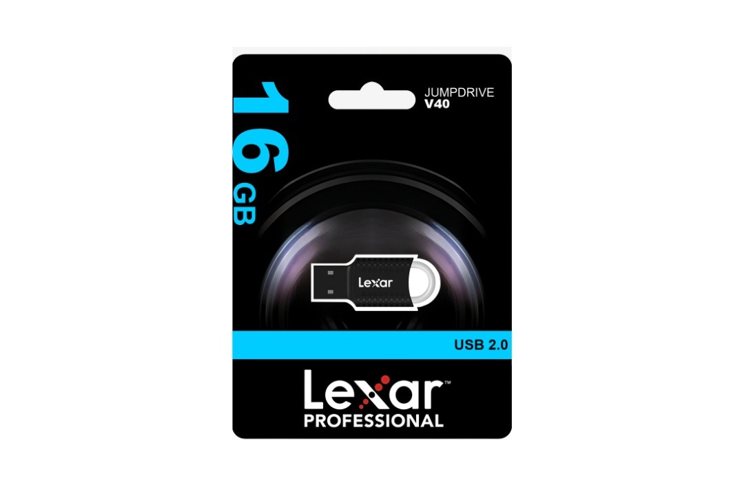 Pendrive Lexar V40 16GB USB 2.0 - Diseño ultra compacto Pendrive Lexar V40 16GB USB 2.0 - Diseño ultra compacto