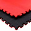 Piso Tatami Randers negro/rojo 1m x 1m x 2cm (1 unidad)