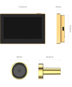 Videoportero Ezviz CS-HP2 (2MP) Golden Full HD 1080P