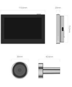 Videoportero Ezviz CS-HP2 (2MP) Silver Full HD 1080P