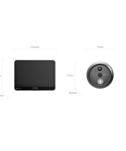 Videoportero Ezviz CS-HP4 (2MP) Full HD 1080P
