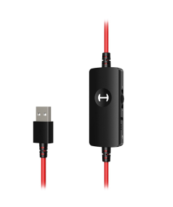 Auriculares Edifier G1 negro c/microfono - Iluminación LED