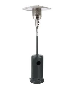 Calefactor Exterior de Gas con Regulador de Llama BLACK