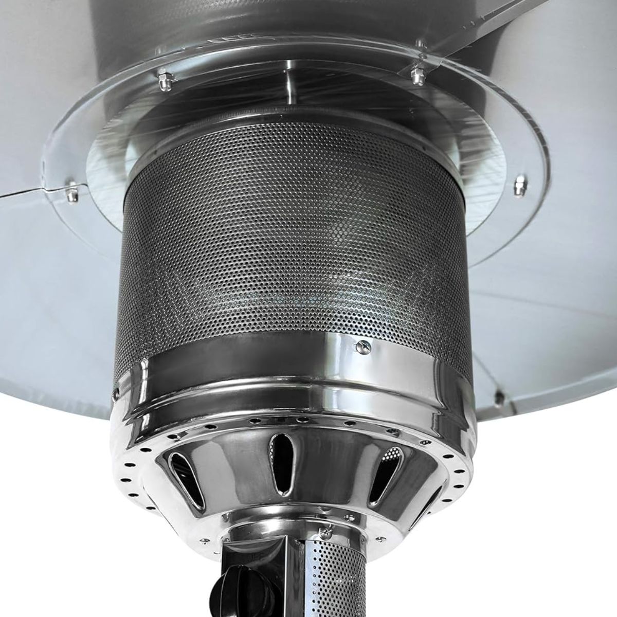 Calefactor Exterior de Gas con Regulador de Llama BLACK Calefactor Exterior de Gas con Regulador de Llama BLACK