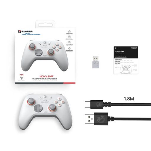 Copia - Joystick Control GameSir Nova 2 Lite Gris Bluetooth - Compatible con Switch, Android, iOS y PC
