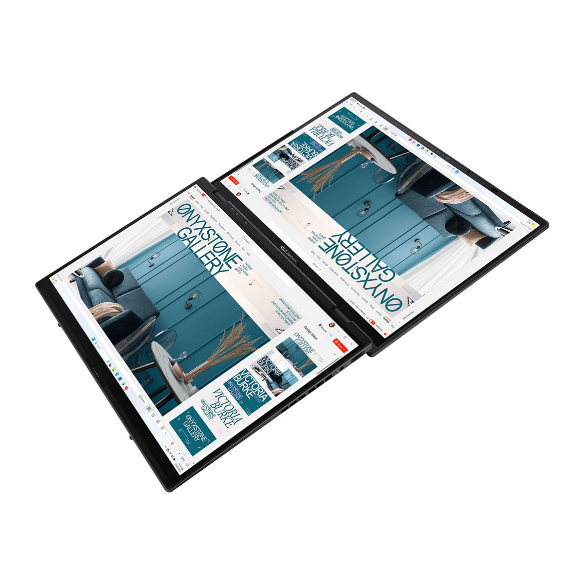 Copia - Notebook Asus Zenbook Duo UX8406 Core Ultra 9 5.4Ghz 32GB 1TB SSD DUAL 14'' 3K Oled Touch