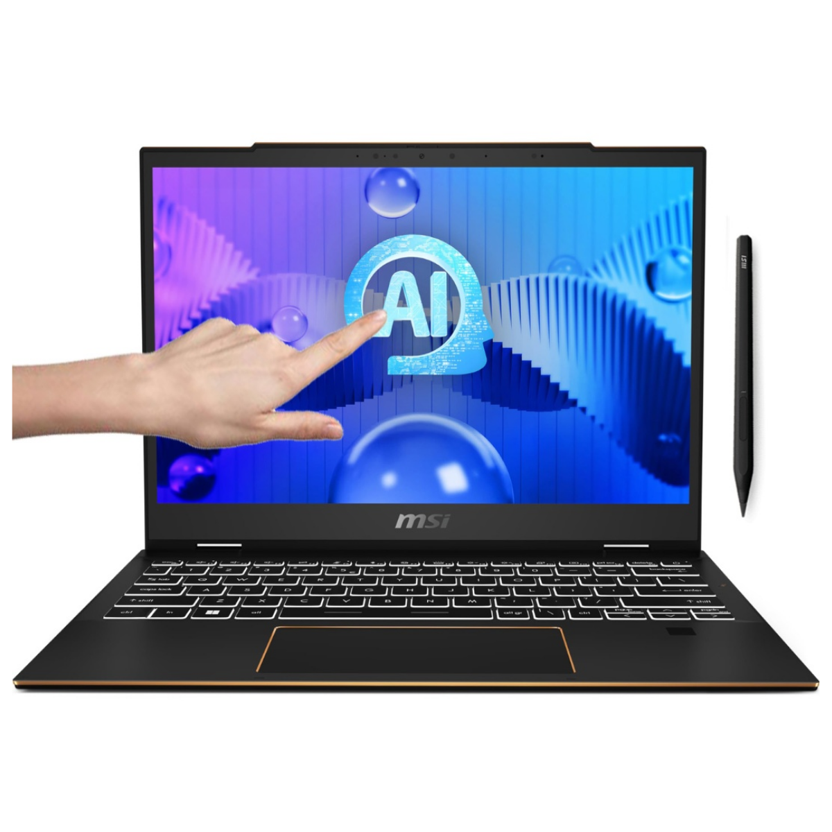 Copia - Notebook Convertible MSI Summit E13 AI Evo  Core Ultra 7 4.8Ghz 16GB 1TB SSD 13" FHD+ Touch Copia - Notebook Convertible MSI Summit E13 AI Evo Core Ultra 7 4.8Ghz 16GB 1TB SSD 13" FHD+ Touch