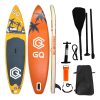 Copia - Tabla De Surf Stand Up Paddle Inflable Gq Sw 3.35mts + Acc Celeste