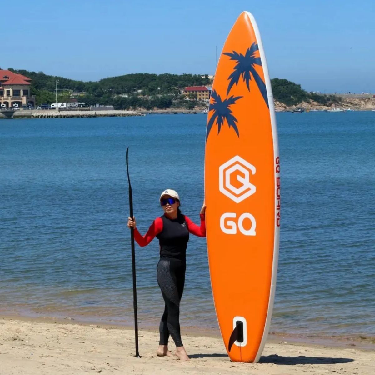 Copia - Tabla De Surf Stand Up Paddle Inflable Gq Sw 3.35mts + Acc Celeste Copia - Tabla De Surf Stand Up Paddle Inflable Gq Sw 3.35mts + Acc Celeste