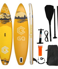 Copia - Tabla De Surf Stand Up Paddle Inflable Gq Sw 3.35mts + Acc Celeste