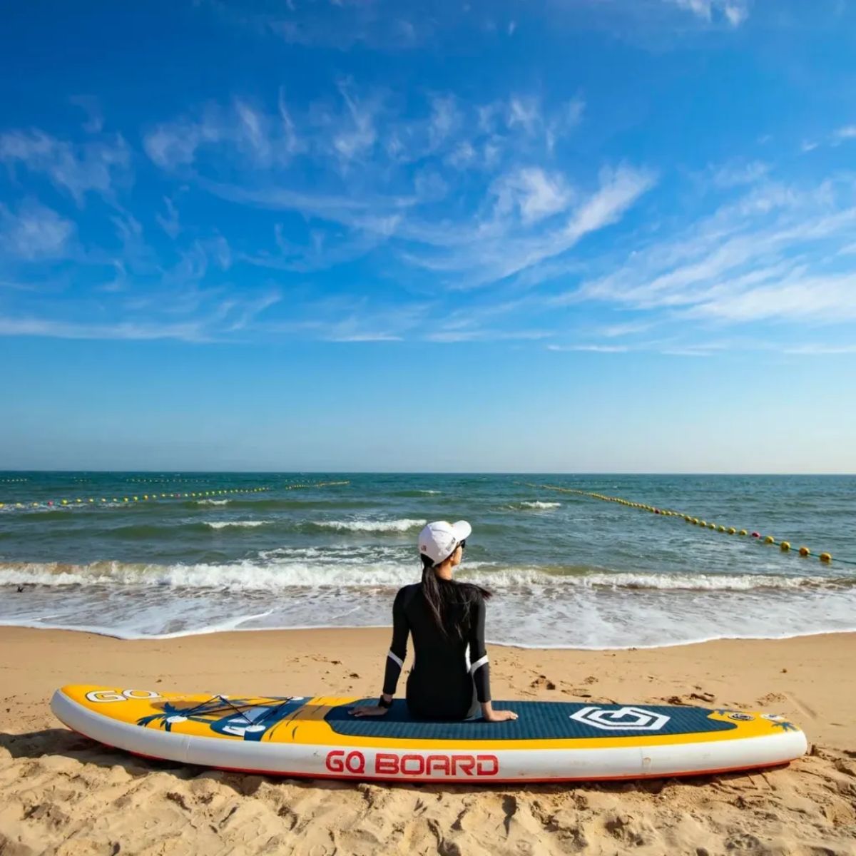 Copia - Tabla De Surf Stand Up Paddle Inflable Gq Sw 3.35mts + Acc Celeste Copia - Tabla De Surf Stand Up Paddle Inflable Gq Sw 3.35mts + Acc Celeste