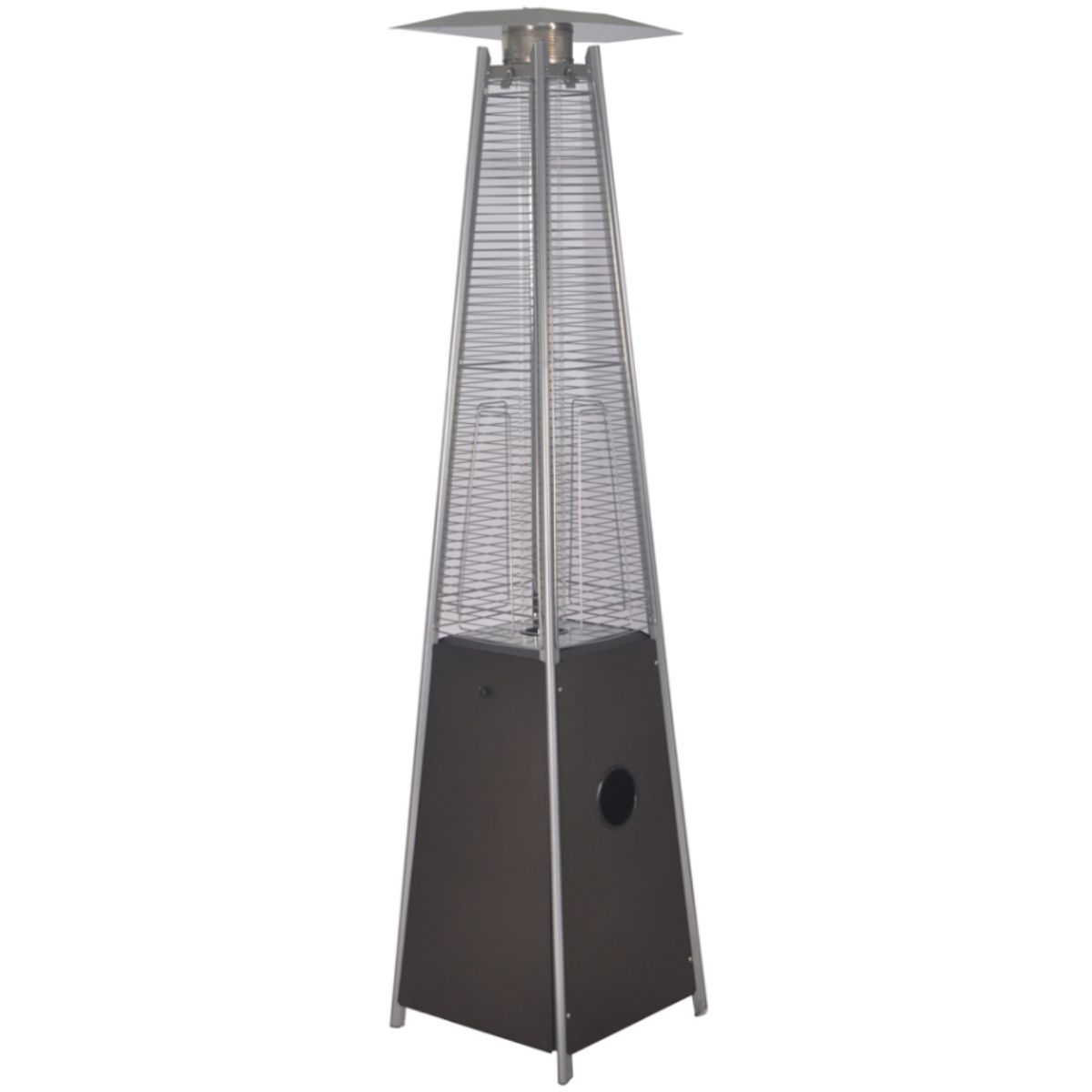 Estufa Exterior a Gas Válvula Regulable y Malla Protectora