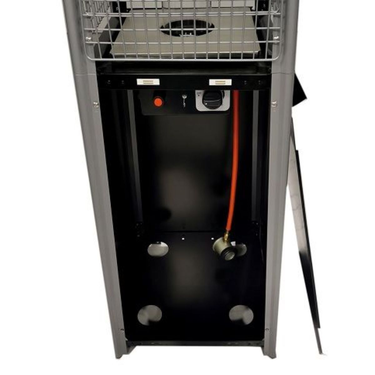 Estufa Exterior a Gas Válvula Regulable y Malla Protectora