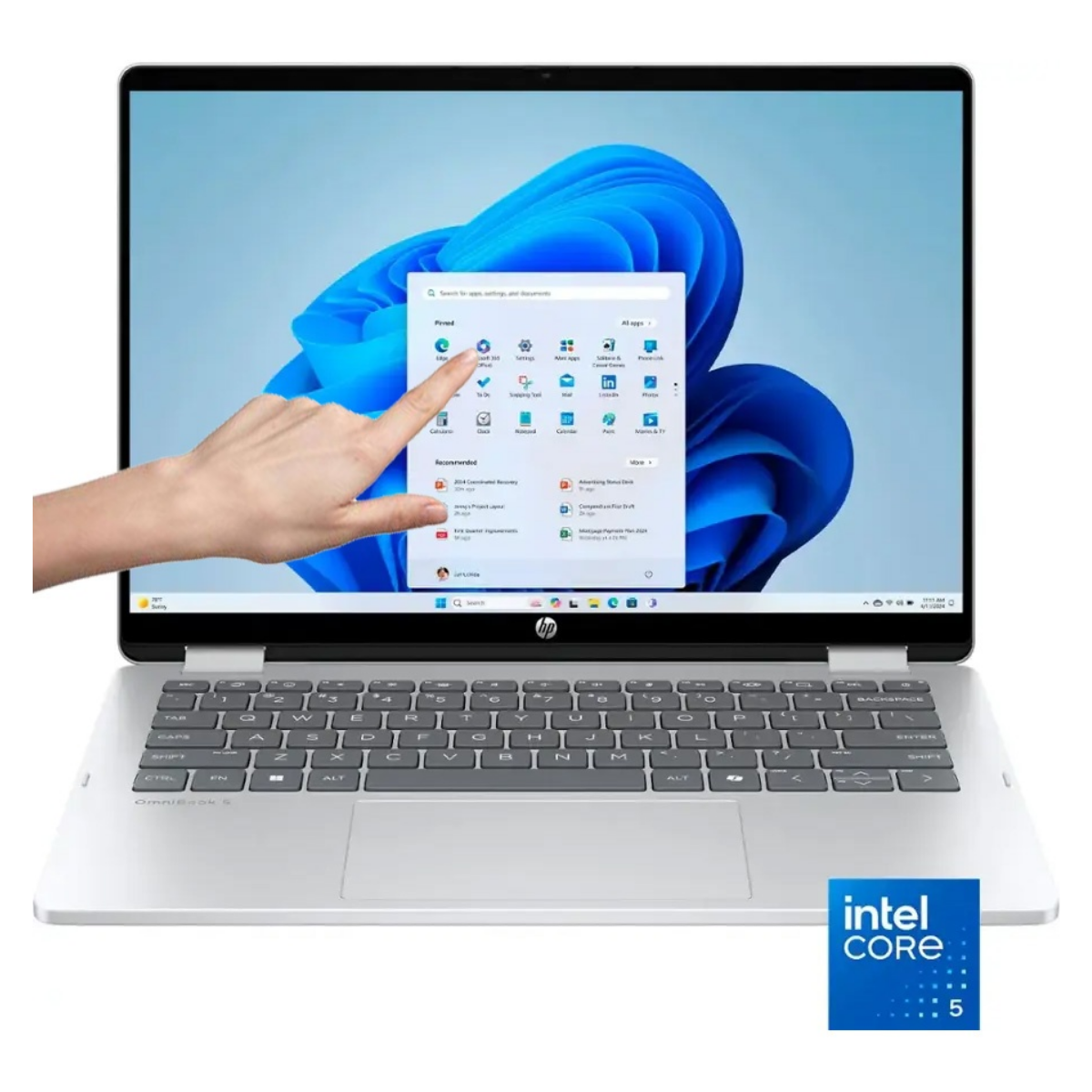 Notebook HP Flip Core 7 150U 16GB 512GB SSD 14" FHD+ Touch