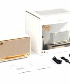 Parlante Portatil Edifier D32 Retro Blanco bluetooth