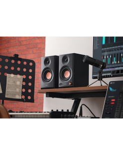 Parlantes Edifier MR3 de estudio blancos bluetooth