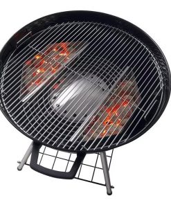 Parrilla A Carbón Napoleon Nk22 Charcoal Kettle Negra Nueva