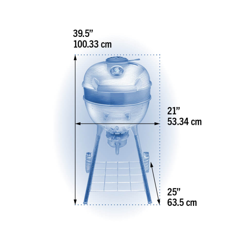 Parrilla Barbacoa Napoleon PRO18K a Carbón con bisagra Parrilla Barbacoa Napoleon PRO18K a Carbón con bisagra