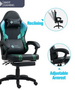 Silla Gamer Shot Gaming SHOT-D1140-GB | Soporte ergonómico