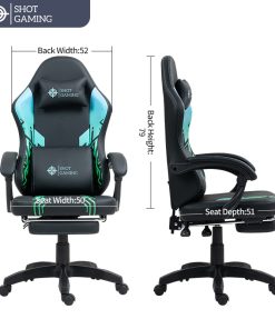 Silla Gamer Shot Gaming SHOT-D1140-GB | Soporte ergonómico