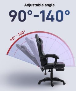 Silla Gamer Shot Gaming SHOT-D1141-PB | Soporte ergonómico