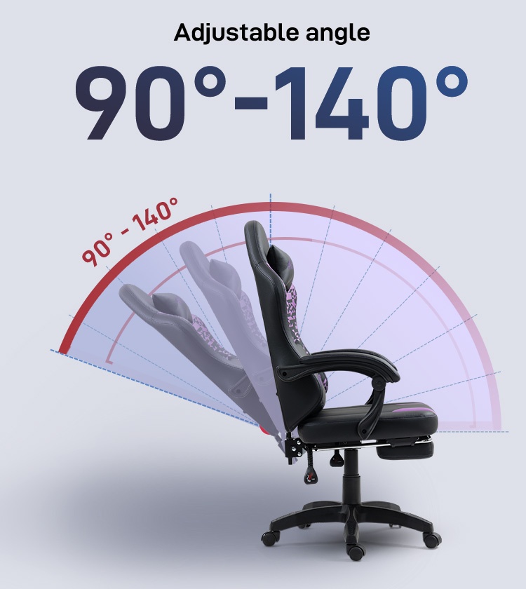 Silla Gamer Shot Gaming SHOT-D1141-PB | Soporte ergonómico Silla Gamer Shot Gaming SHOT-D1141-PB | Soporte ergonómico