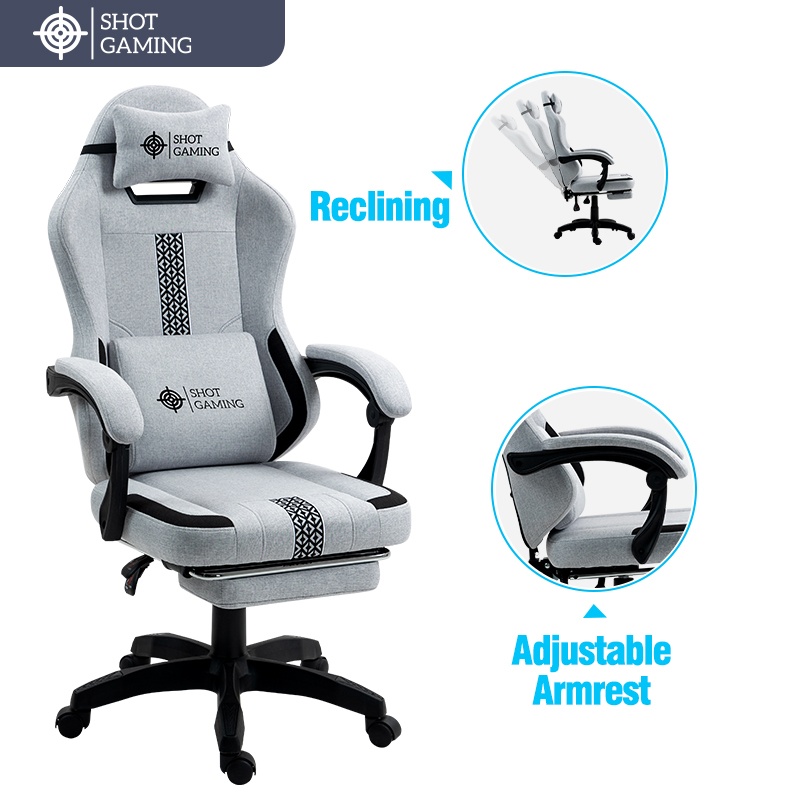 Silla Gamer Shot Gaming SHOT-D1143-GB | Soporte ergonómico Silla Gamer Shot Gaming SHOT-D1143-GB | Soporte ergonómico