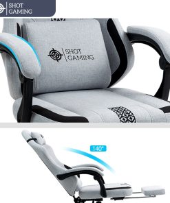 Silla Gamer Shot Gaming SHOT-D1143-GB | Soporte ergonómico