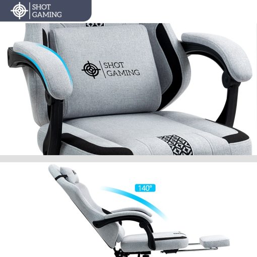 Silla Gamer Shot Gaming SHOT-D1143-GB | Soporte ergonómico
