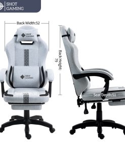 Silla Gamer Shot Gaming SHOT-D1143-GB | Soporte ergonómico