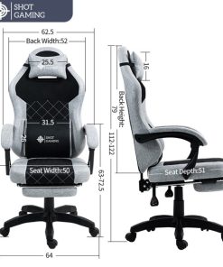Silla Gamer Shot Gaming SHOT-D1146-GB | Soporte ergonómico