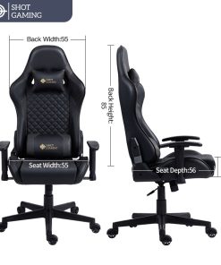 Silla Gamer Shot Gaming SHOT-D1166-GB | Soporte ergonómico