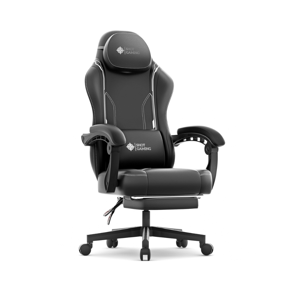 Silla Gamer Shot Gaming SHOT-LS6650-1-B | Soporte ergonómico Silla Gamer Shot Gaming SHOT-LS6650-1-B | Soporte ergonómico
