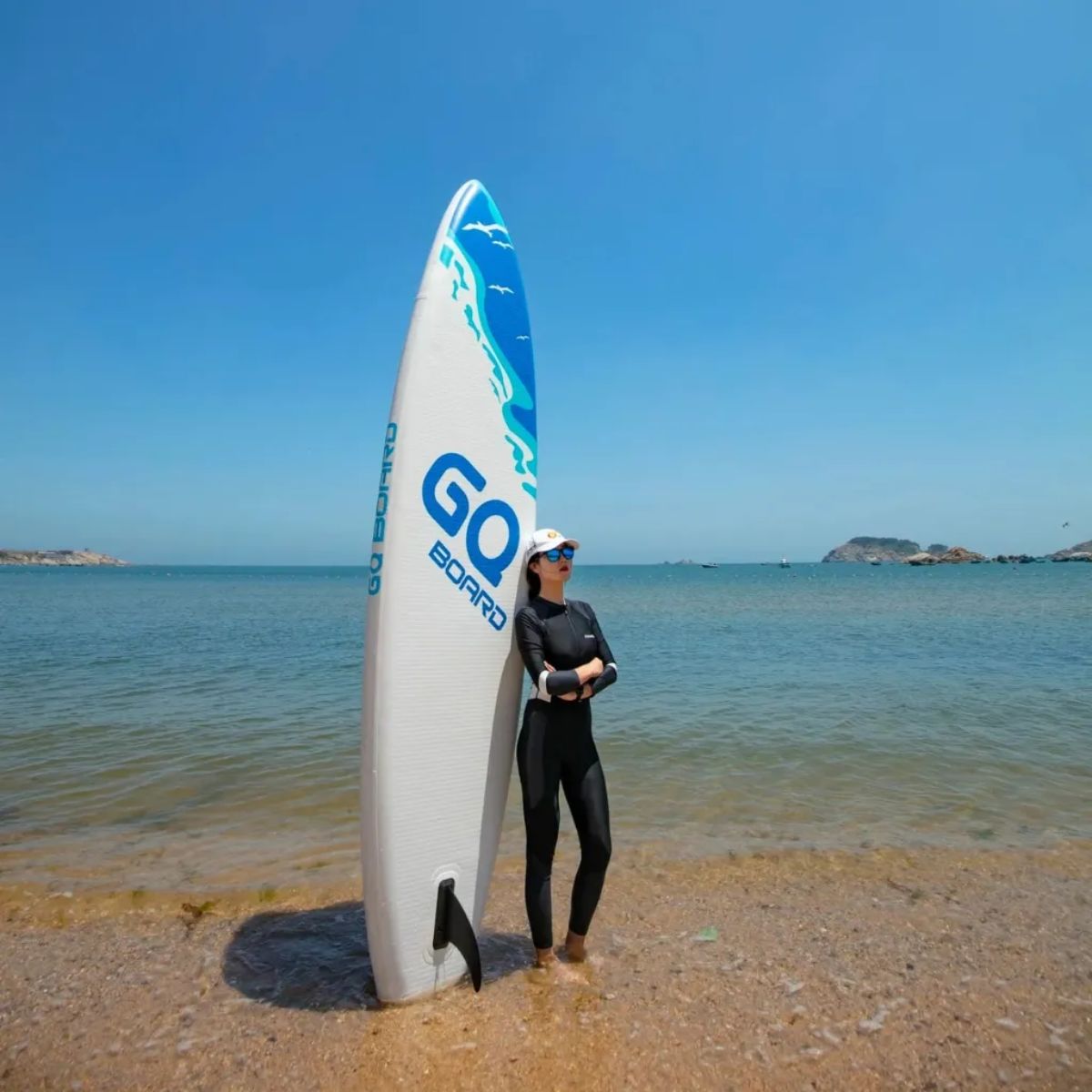 Tabla De Surf Stand Up Paddle Inflable Gq Sw 3.35mts + Acc Tabla De Surf Stand Up Paddle Inflable Gq Sw 3.35mts + Acc