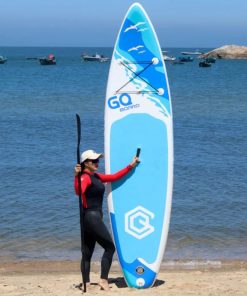 Tabla De Surf Stand Up Paddle Inflable Gq Sw 3.35mts + Acc