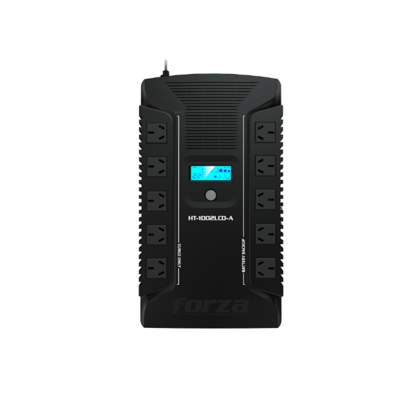 UPS interactiva 1000VA/600W, 10 IRAM, coax, USB, sobremesa-220V