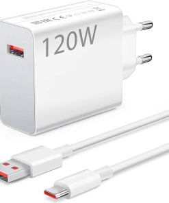 Cargador Xiaomi 120W HyperCharge Combo - Puerto USB Tipo A