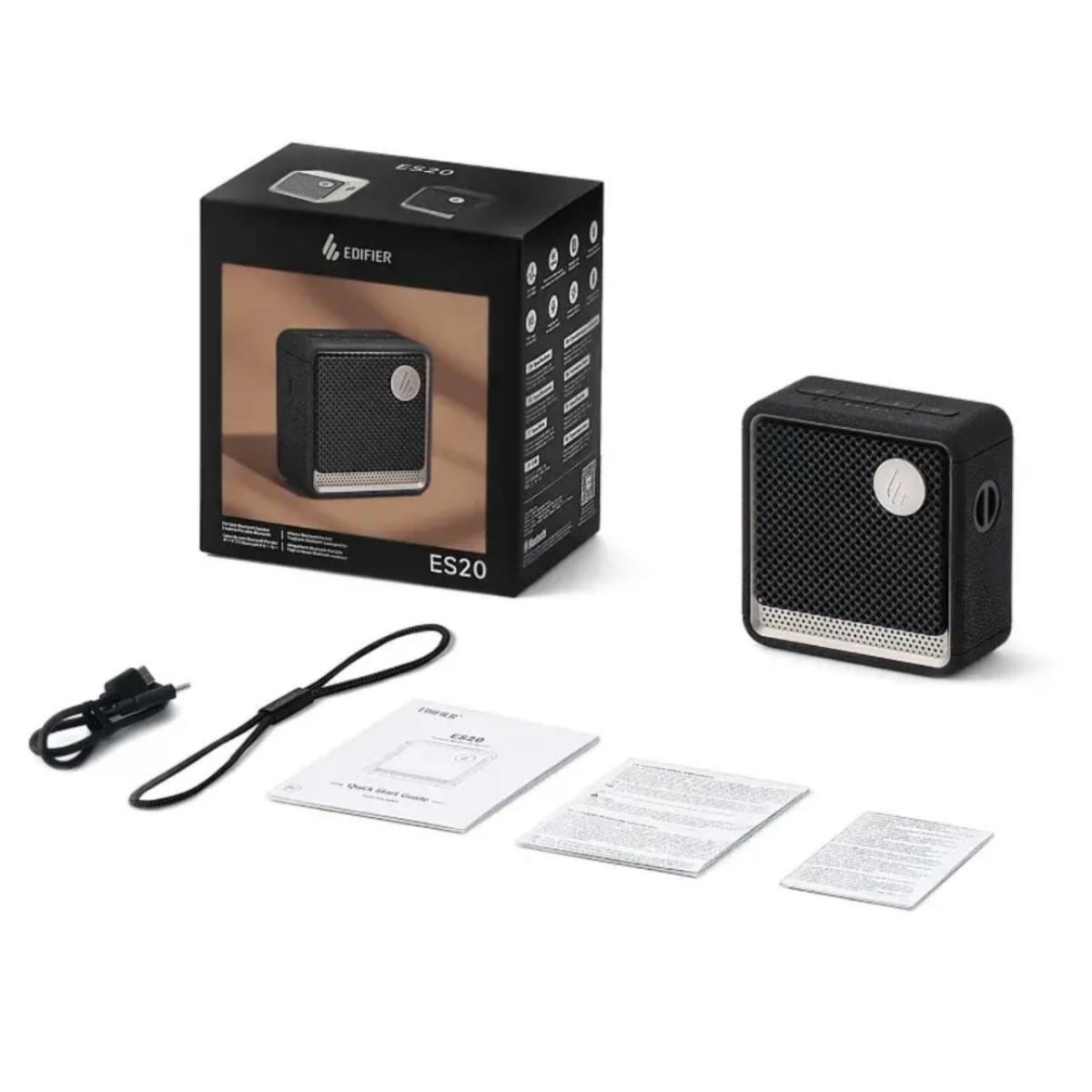 Parlante Portátil Edifier ES20 Negro bluetooth Parlante Portátil Edifier ES20 Negro bluetooth